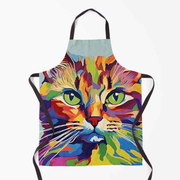 Item preview, fauvism style art cats 2024 pt6 designed and sold by cloudzer0000.