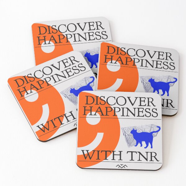 Item preview, Discover Happiness with TNR Feral Cat designed and sold by 1Felinophile.