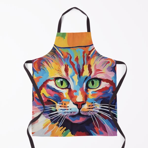 Item preview, fauvism style art cats 2024 pt7 designed and sold by cloudzer0000.