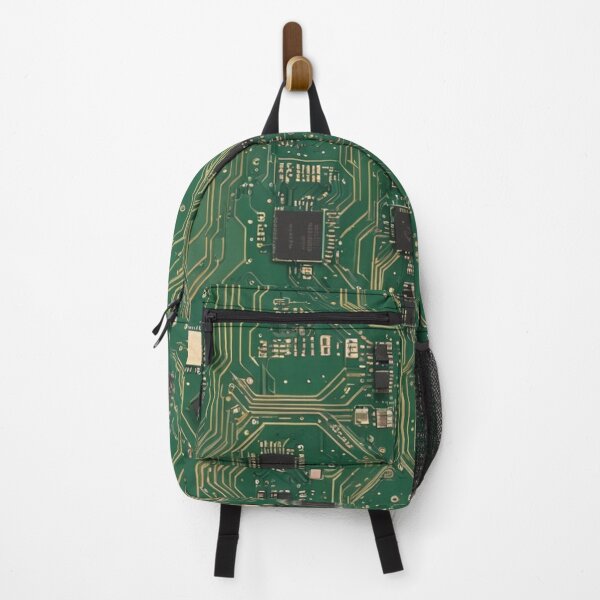 Item preview, "Tech Fusion" Circuit Board Pattern designed and sold by Generic RedHead Designs.