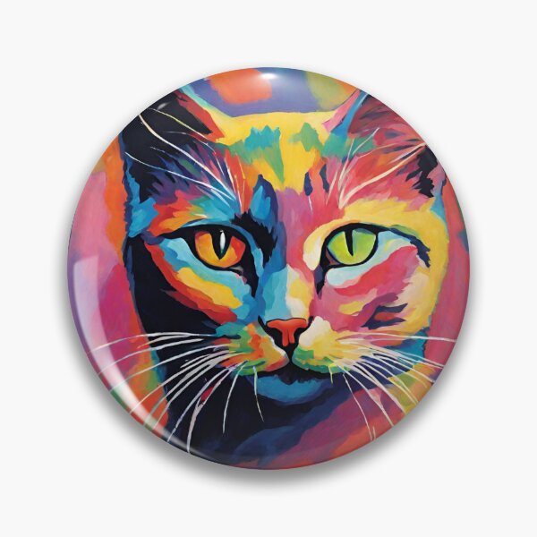 Item preview, fauvism style art cats 2024 pt9 designed and sold by cloudzer0000.