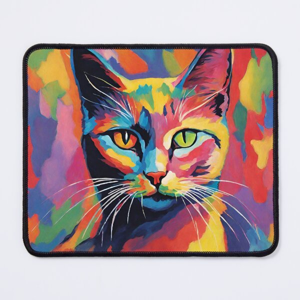 Item preview, fauvism style art cats 2024 pt9 designed and sold by cloudzer0000.