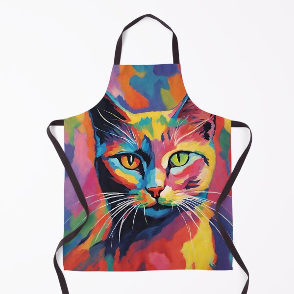 Item preview, fauvism style art cats 2024 pt9 designed and sold by cloudzer0000.