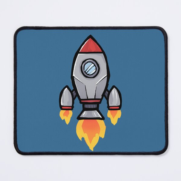 Item preview, Badly Drawn Rocket designed and sold by FE-stickers.