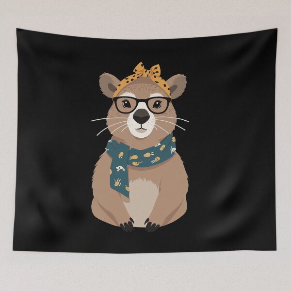 Item preview, Funny Capymama Capybara Mother Design designed and sold by LuminOrb.