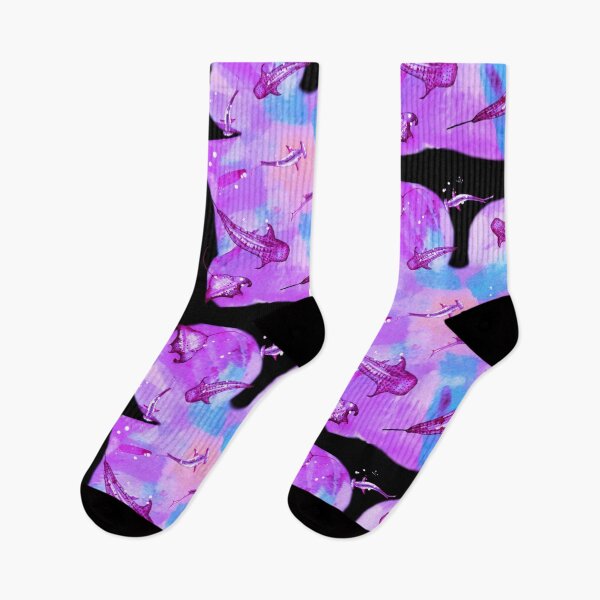 Item preview, Pink purple underwater sharks designed and sold by drp24.