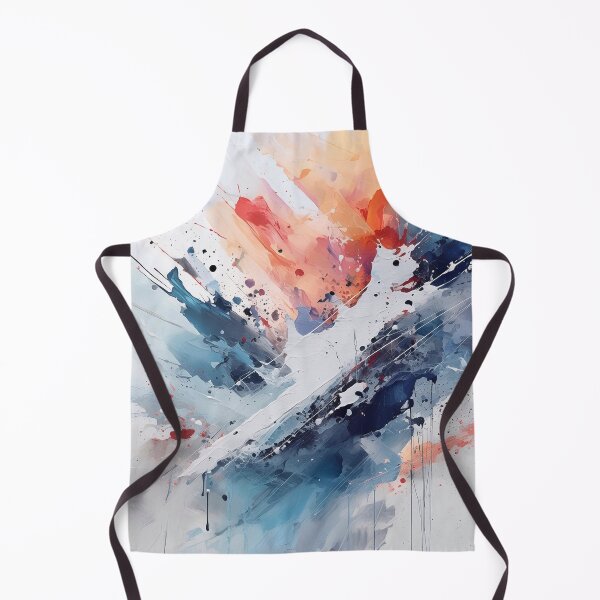 Item preview, Abstract painting with strokes of paint and putty designed and sold by evk-art.
