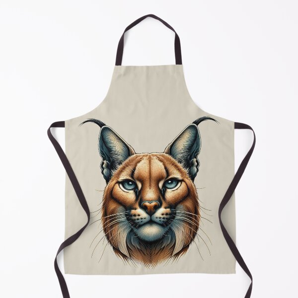 Item preview, Portrait of a Magnificent Lynx - Wildlife Art Print designed and sold by lloreleya.