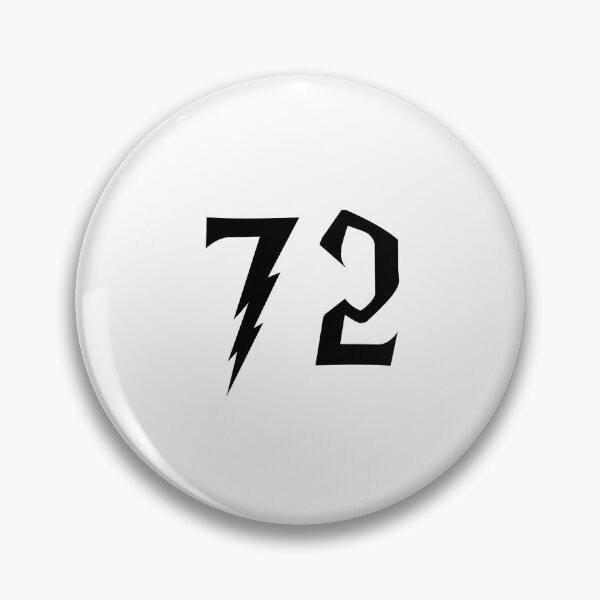 Item preview, 72, seventy two, black, Harry P designed and sold by Numbers-Art.