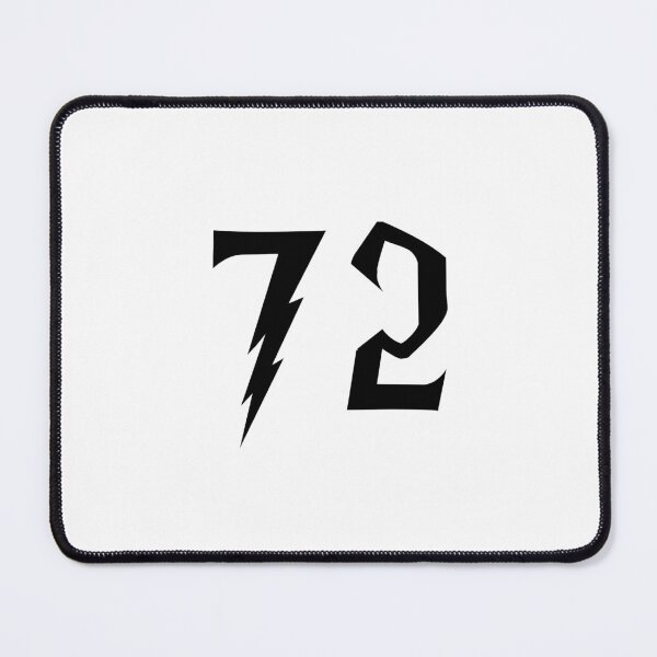 Item preview, 72, seventy two, black, Harry P designed and sold by Numbers-Art.