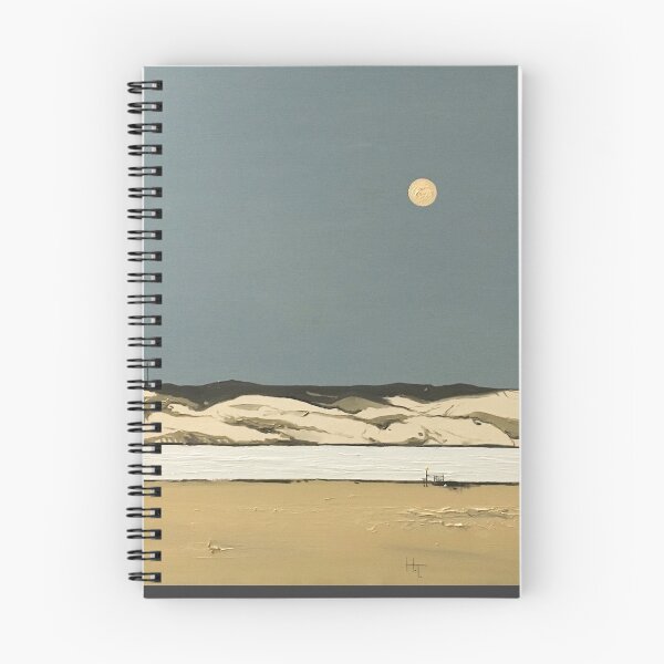 Item preview, Landscape minimalism, river landscape, original oil painting designed and sold by Ranisha.