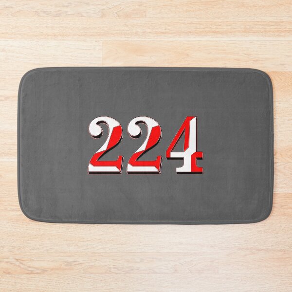 Item preview, number two hundred and twenty four digit 224 order sequence team member age designed and sold by 4rpixs.