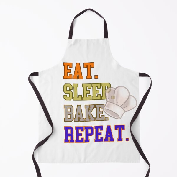 Item preview, Eat Sleep Bake Repeat T-shirt designed and sold by KreativKulture.