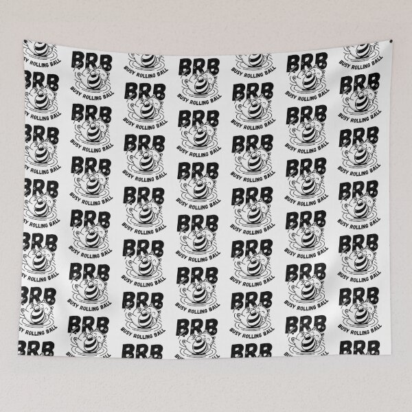 Item preview, BRB Busy Rolling Ball Cat Acronym designed and sold by Lemon-Monday.