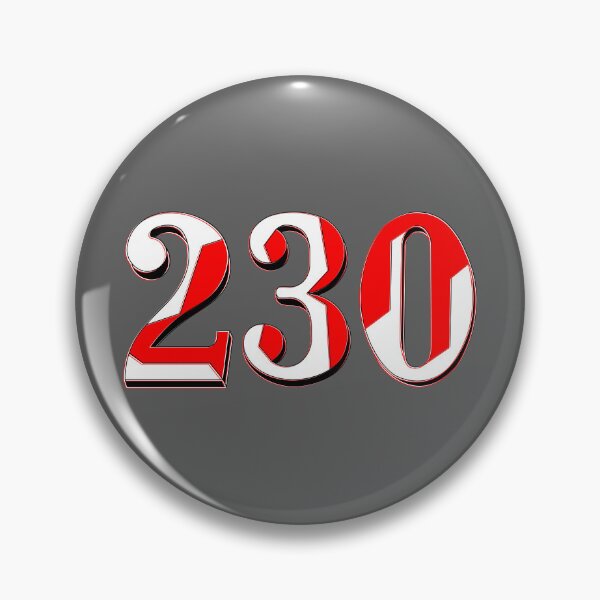 Item preview, number two hundred and  Thirty digit 230 order sequence team member age designed and sold by 4rpixs.