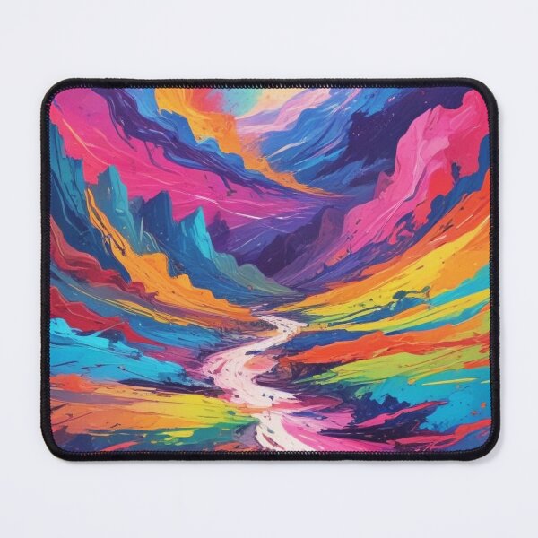 Item preview, Beautiful Abstract Scenery painting print design  designed and sold by Anshu3813.