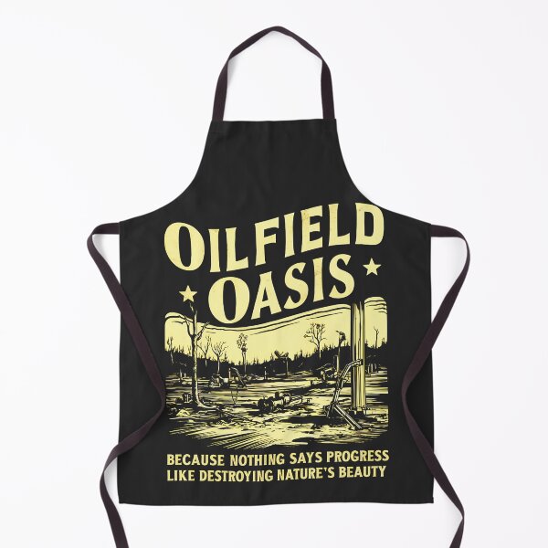 Item preview, OILFIELD OASIS: Golden Sacrifice in the Name of Progress designed and sold by SplashTastic.
