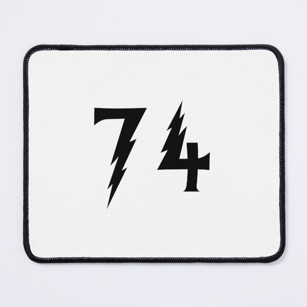 Item preview, 74, seventy four, black, Harry P designed and sold by Numbers-Art.