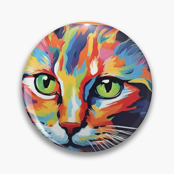 Item preview, fauvism style art cats 2024 pt11 designed and sold by cloudzer0000.