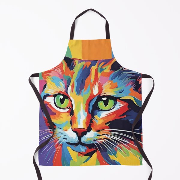 Item preview, fauvism style art cats 2024 pt11 designed and sold by cloudzer0000.