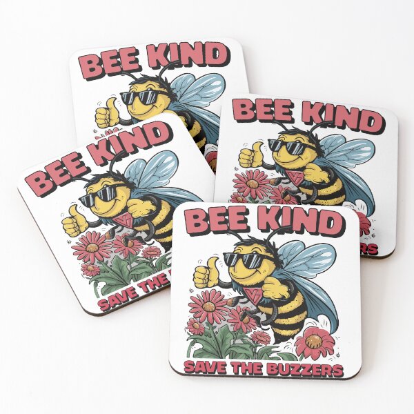 Item preview, Bee kind Save the Buzzers, Bee Lover designed and sold by shaswag.