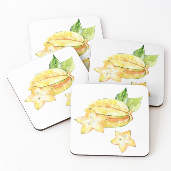 Item preview, Watercolor carambola designed and sold by tapilipa.