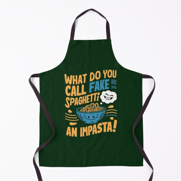Item preview, Dad joke: What do you call fake spaghetti? An impasta! designed and sold by Rajasekar.