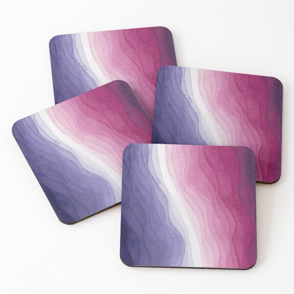 Item preview, Pink and purple waves designed and sold by IsaVvat.