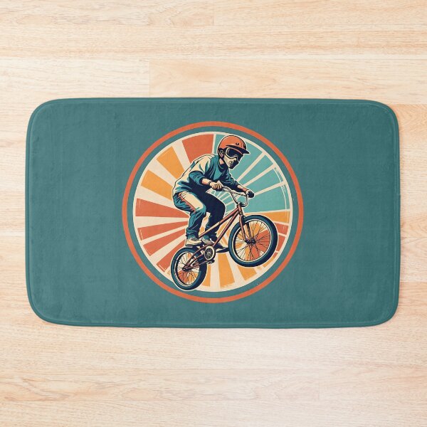 Item preview, BMX Rider in a vintage graphic style designed and sold by Ameiva-Apparel.