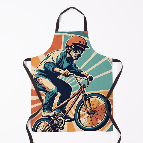Item preview, BMX Rider in a vintage graphic style designed and sold by Ameiva-Apparel.