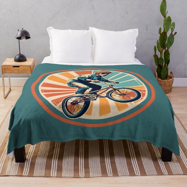 Item preview, BMX Rider in a vintage graphic style designed and sold by Ameiva-Apparel.