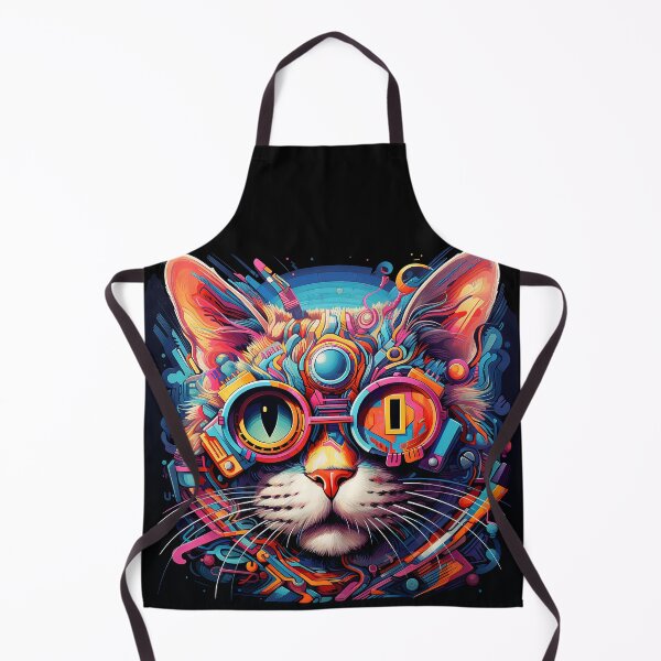 Item preview, Graphic steampunk cat designed and sold by KreaKat.