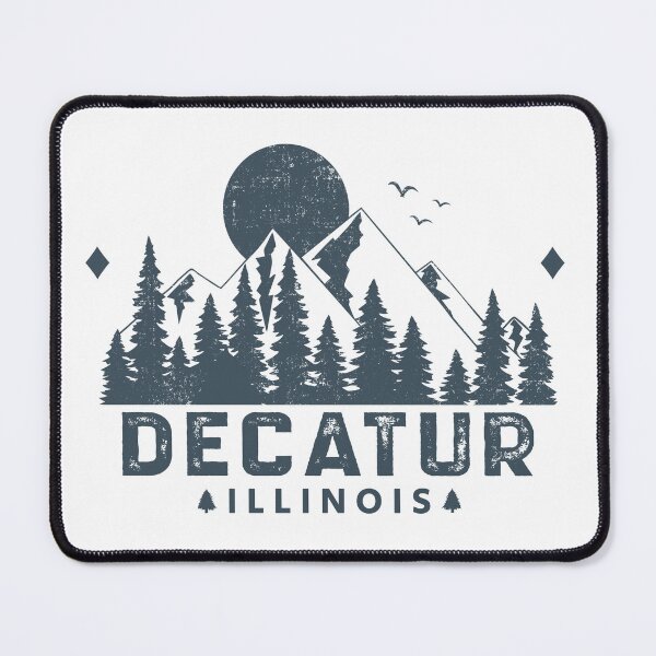 Item preview, Decatur Illinois Mountain Souvenir designed and sold by Wild-Outside.