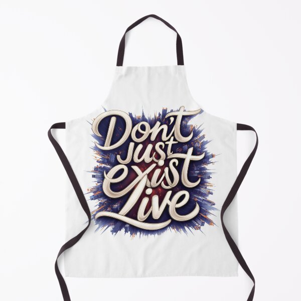 Item preview, Don't Just Exist Live  designed and sold by Hairball-Pets.