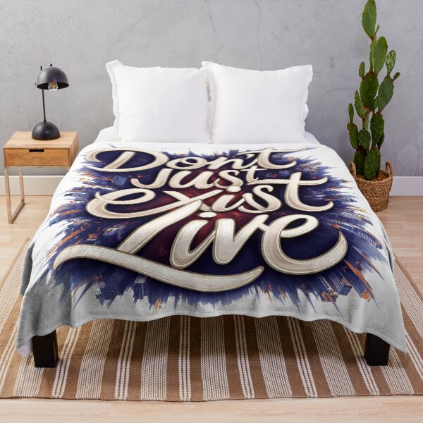 Item preview, Don't Just Exist Live  designed and sold by Hairball-Pets.