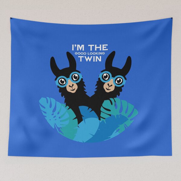 Item preview, Twin Llamas designed and sold by happygiftideas.