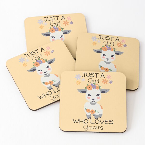 Item preview, Goat Charm: Adorned with Flowers, This Goat Wins Hearts designed and sold by Amazing-Kortez.