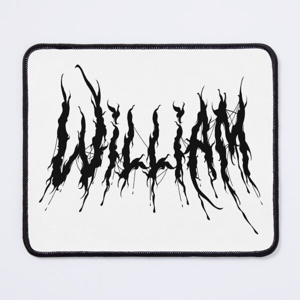 Item preview, William Brutal Name in Black designed and sold by scorpiopanda.