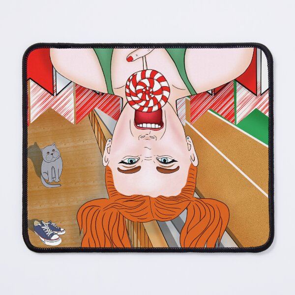 Item preview, Redhead girl at the stadium. Naughty girl designed and sold by KateQR.