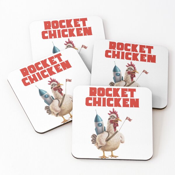 Item preview, Rocket chicken designed and sold by belladesign7.