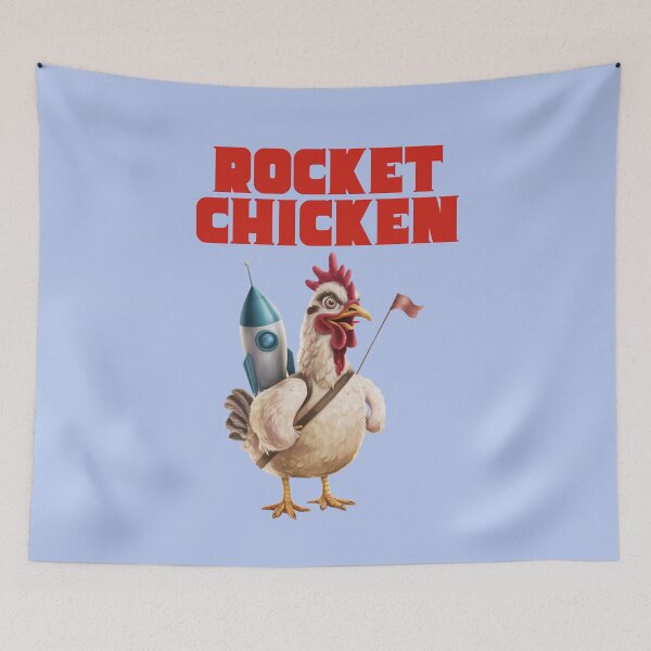 Item preview, Rocket chicken designed and sold by belladesign7.