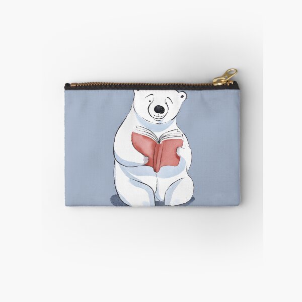 Item preview, Polar Bear Reading Book designed and sold by FarmOfCuties.