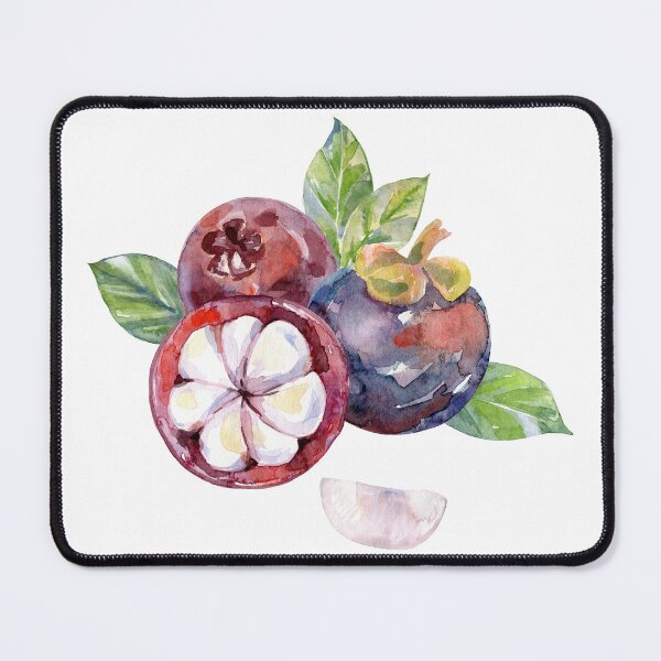 Item preview, Watercolor Mangosteen designed and sold by tapilipa.