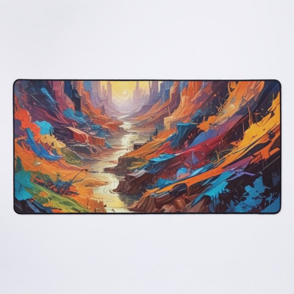 Item preview, Beautiful Abstract Scenery painting print design designed and sold by Anshu3813.