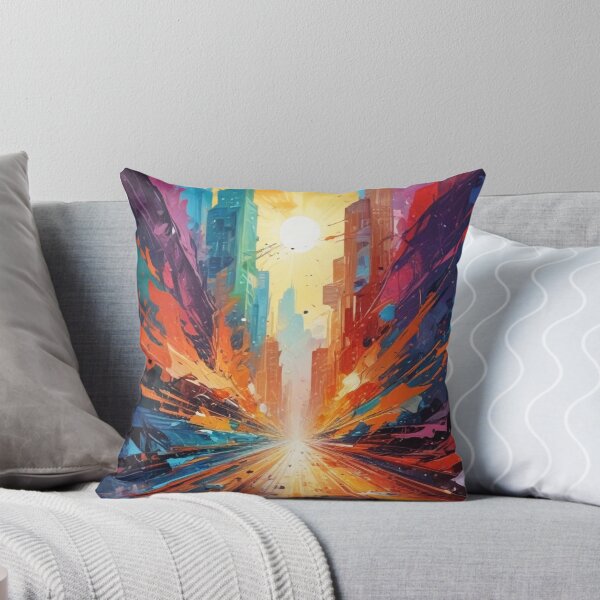 Item preview, Beautiful Abstract Scenery painting artwork print design  designed and sold by Anshu3813.