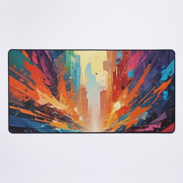 Item preview, Beautiful Abstract Scenery painting artwork print design  designed and sold by Anshu3813.