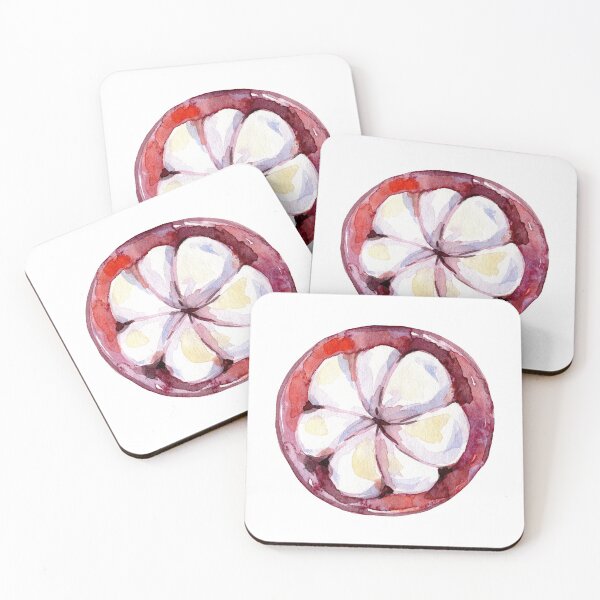 Item preview, Watercolor Mangosteen designed and sold by tapilipa.