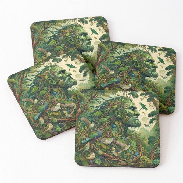 Item preview, Verdant Vigil: The Essence of Tane Mahuta designed and sold by Ruru Digital .