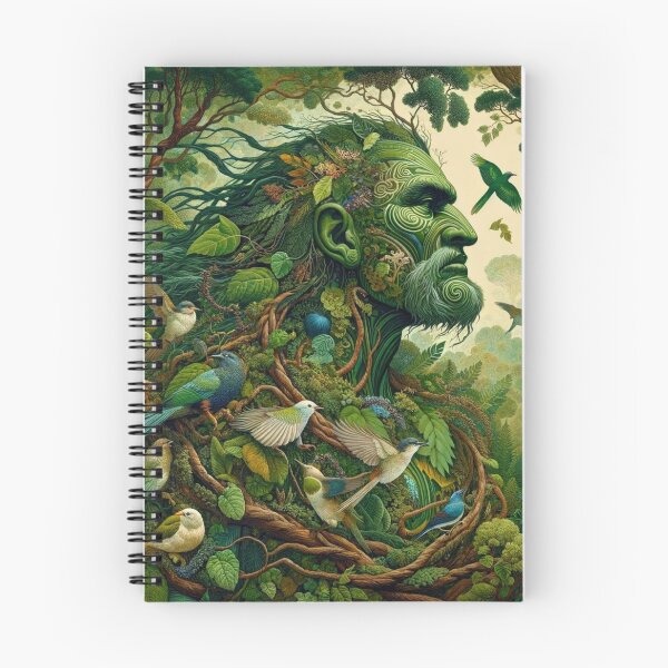 Item preview, Verdant Vigil: The Essence of Tane Mahuta designed and sold by Ruru Digital .