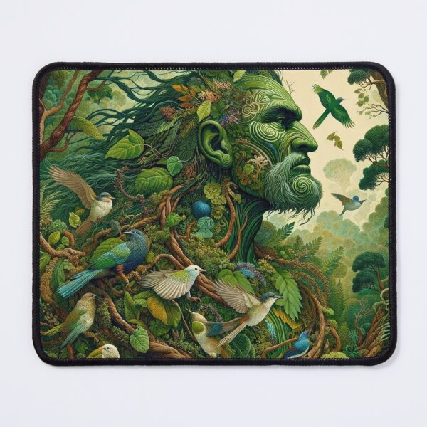 Item preview, Verdant Vigil: The Essence of Tane Mahuta designed and sold by Ruru Digital .